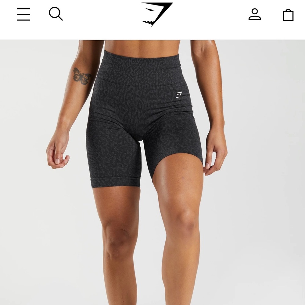 Gymshark cycling shorts
